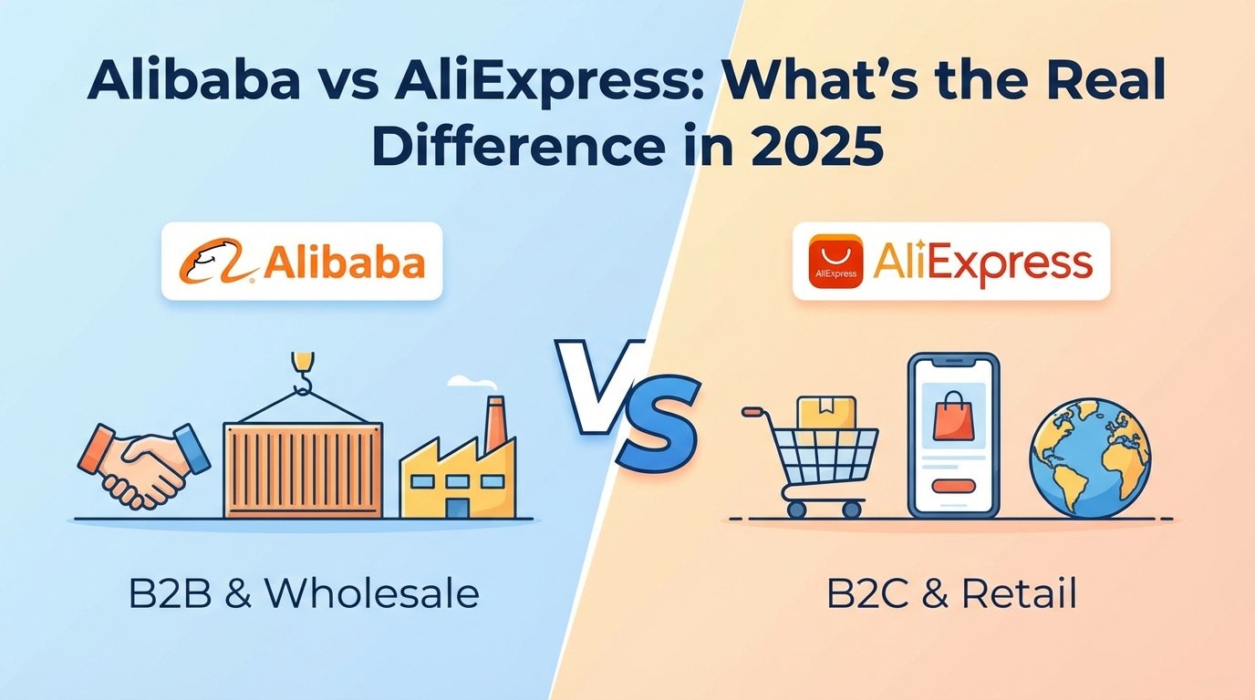 Alibaba vs AliExpress: What’s the Real Difference in 2025