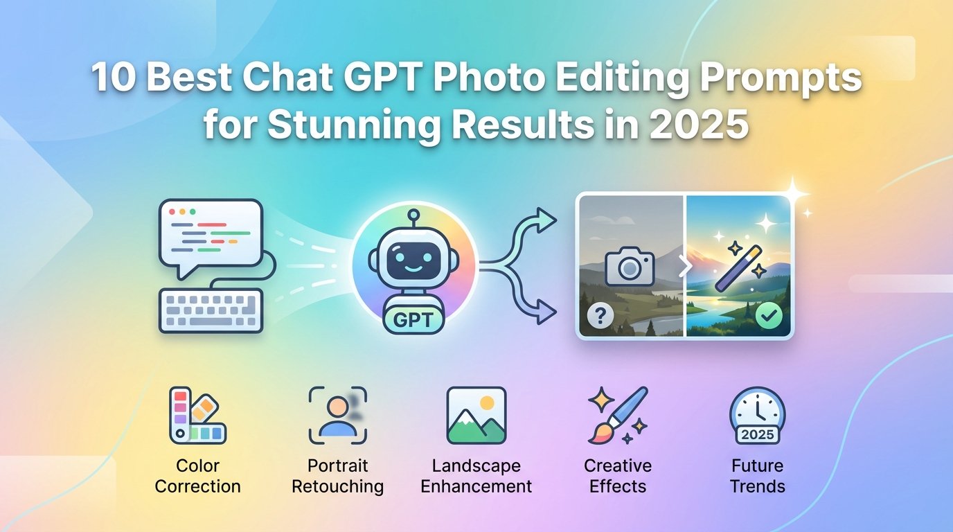 10 Best Chat GPT Photo Editing Prompts for Stunning Results in 2025