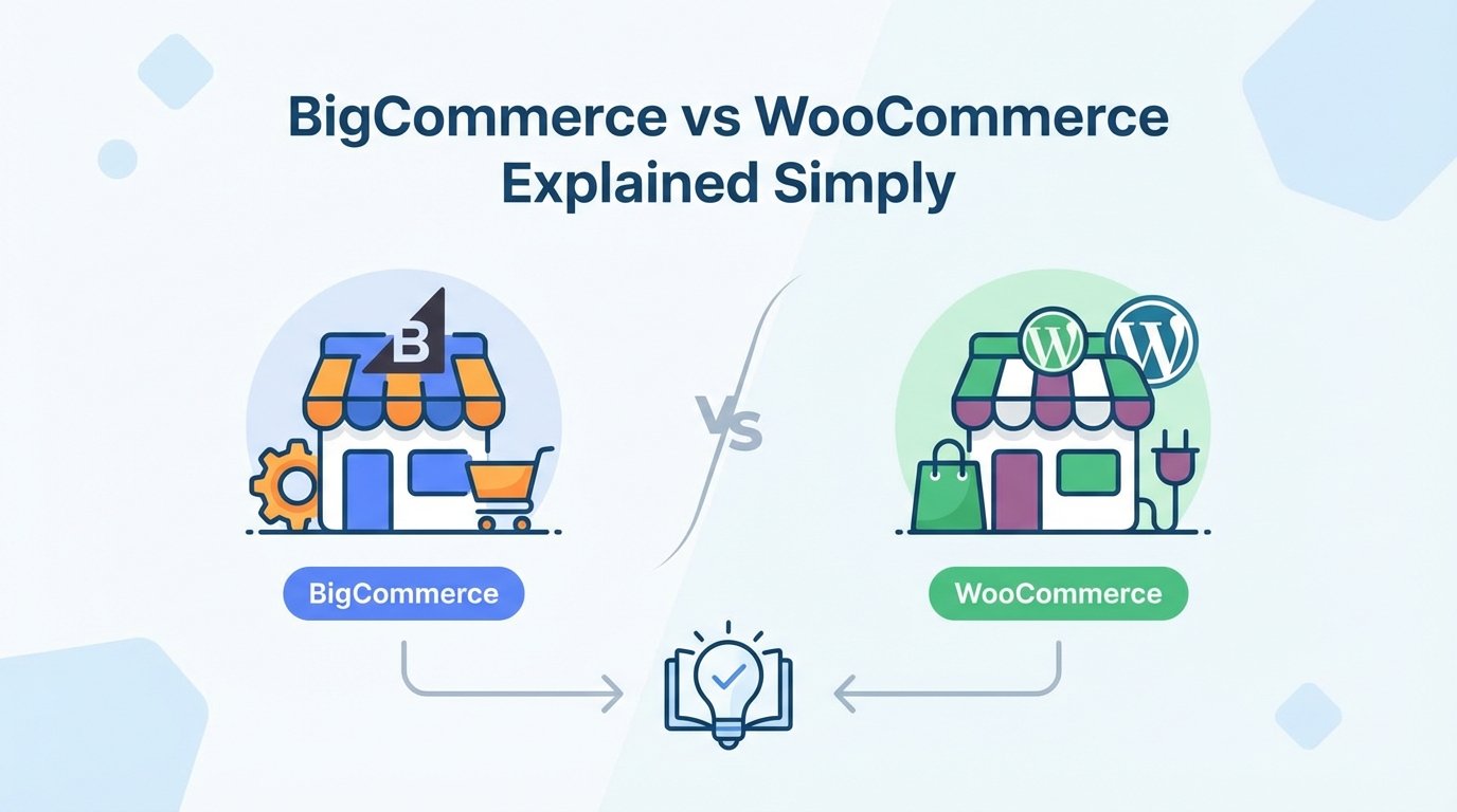 BigCommerce vs WooCommerce Explained Simply