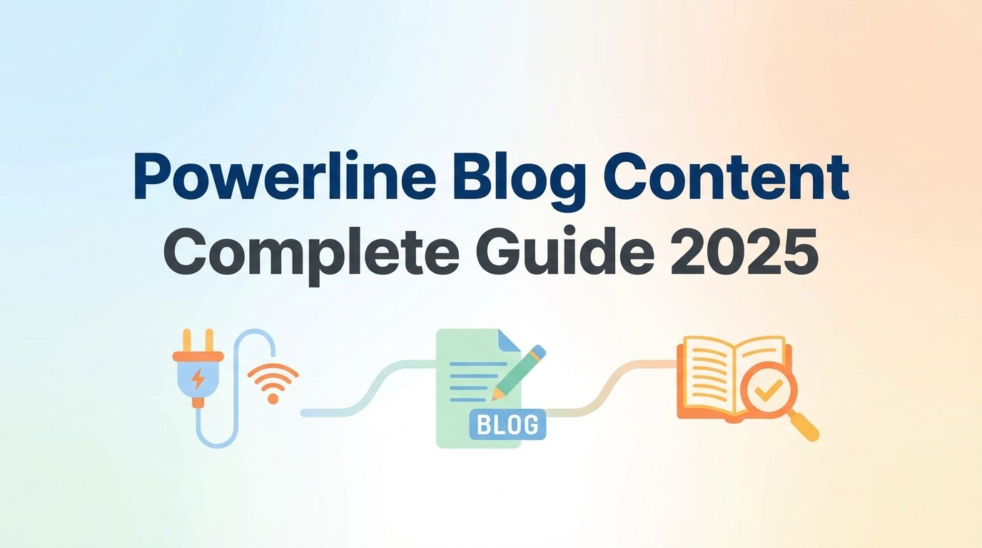 Powerline Blog Content Guide 2025